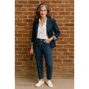 No Excuses Vintage Jeans Women's 9/10 – Straight Leg, Mid Rise